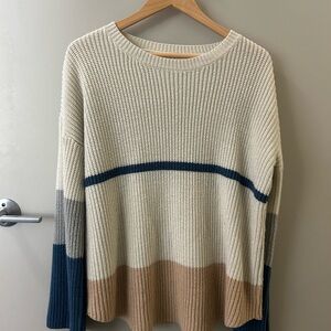 Colorblock Knit Sweater